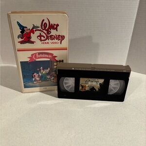 A Walt Disney Christmas on VHS
